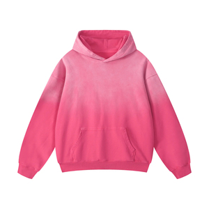 เสื้อฮู้ดดี้ผู้ชายเทรนดี้สไตล์ซันเฟด สีสันโดดเด่น วินเทจ ลุคสตรีทแวร์ ขายดี พร้อมบริการ OEM ODM คุณภาพดีที่สุด - Product Image 1