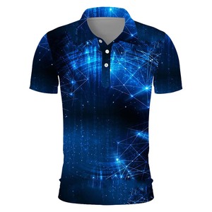 เสื้อเชิ้ตผู้ชายแขนสั้นทรงหลวมพิมพ์ลายดิจิตอลตามสั่ง ผ้าฟลีซระบายอากาศดี ไหล่ตก ทรงบ็อกซี่ สวมใส่สบาย - Product Image 3