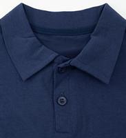 Polo à manches courtes unisexe pour enfants, 100 % polyester, respirant et anti-humidité, pour l'école primaire, faible MOQ, prix abordable