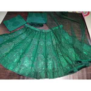 Ropa china tradicional de trabajo múltiple más hermosa Lehenga Choli elegante - Product Image 4