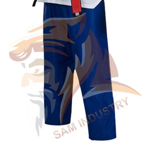 Uniforme de Taekwondo personnalisé OEM pour adultes, léger, avec cordon élastique, pour arts martiaux et karaté - Product Image 4