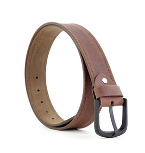 2026 Men's Dress Jeans Belt with Custom Logo <b>Pin</b> Buckle New Stylish Casual High-Quality Genuine Leather Wholesale Formal OEM - Product Image 1