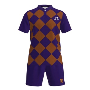 Ropa Deportiva Cómoda, Uniforme de Fútbol para Hombre, 100% Poliéster, Uniforme de Fútbol Personalizado para Hombre - Product Image 3