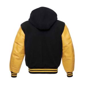 Premium Quality Vintage Men's Varsity Jacket Custom Vintage Men's Embroidered 3D Pattern Stand Collar Loose Fit Fashion Wear - Product Image 2