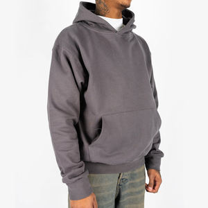 Ajoutez vos propres logos brodés personnalisés pour les sweats à capuche d'hiver en molleton de coton pour usage quotidien – Fournisseur en gros avec logo personnalisé - Product Image 2