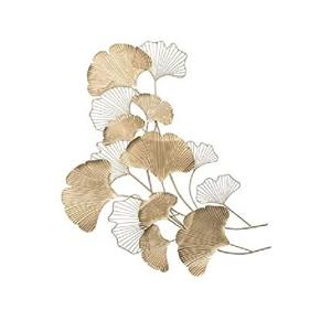 Décoration murale florale en métal au design moderne, sculpture murale en fil métallique, art mural en fer, taille personnalisable, très vendue - Product Image 3