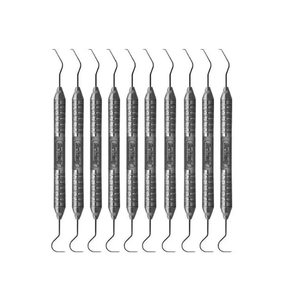 Juego de 10 Sondas Explorer EXD56 de Hu-Friedy # Juego de 5 Instrumentos Dentales con Mango de Acero Inoxidable Hu Friedy - Product Image 1