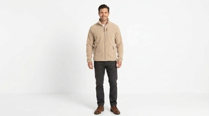Chaqueta de Forro Polar Cálida para Hombre con Cremallera Completa, Cuello Alto Suave, Ropa Casual de Invierno para Exteriores, Proveedor de Ropa Personalizada - Product Image 6