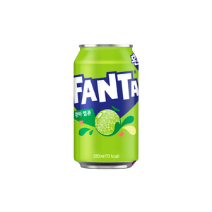 โคคา-โคล่า แฟนต้า รสชาติออริจินัล น้ำอัดลมจากเกาหลี ขนาด 350 มล. รสเมลอน / องุ่น / สับปะรด / ส้ม - Product Image 1