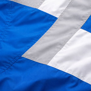 Veste coupe-vent à capuche pour homme, style décontracté, demi-zip, coque rigide, grande taille, légère, respirante, imperméable, imprimée - Product Image 6