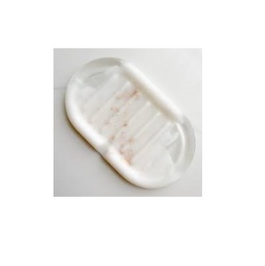 Porte-savon simple et écologique en résine de haute qualité avec rainures de drainage pour la salle de bain - Product Image 6