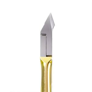 Coupe-ongles professionnel en acier inoxydable doré, portable, avec une large ouverture de mâchoire, lame tranchante, outil de manucure de luxe pour les doigts et les orteils - Product Image 6