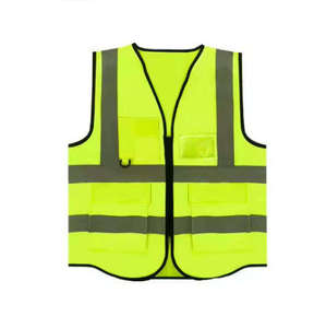 Chaqueta Reflectante de Alta Visibilidad NESTA SPORTS, Chaleco de Seguridad con Múltiples Bolsillos, Ropa de Trabajo con Logotipo Personalizado - Product Image 1