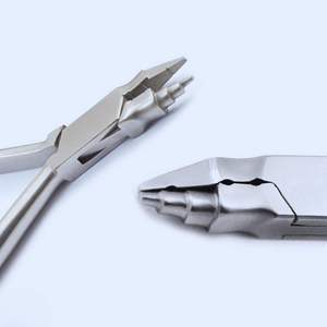 Pince à plier les fils orthodontiques pour jeunes, en acier inoxydable de qualité chirurgicale, 13 cm, argentée - Product Image 6