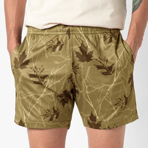 Custom logo Summer Streetwear Drawstring Beach Board Running Mens Gym Mesh Shorts Unisex - Product Image 4