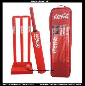 Custom Branded 100% Outdoor <b>Cricket</b> <b>Set</b> for Beach Sports and Outdoor Gifts - Product Image 5