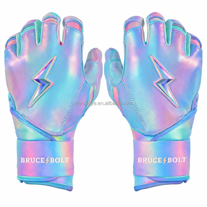 Guantes de Bateo Estilo Brucebolt Personalizados, 100% Cuero Cabretta Premium, Guantes de Bateo de Béisbol - Product Image 1