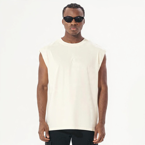 Débardeur Homme Sans Manches en Coton Coupe Oversize Style Streetwear Été Vente en Gros Direct Usine - Product Image 6
