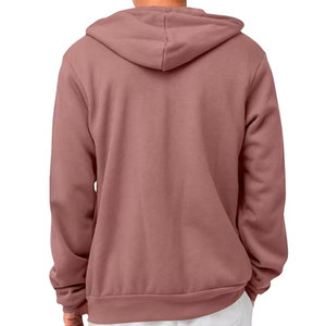 Sudadera con capucha Bella Canvas 3739 Retail Fit 100% algodón, forro polar de esponja para invierno, con cremallera completa, premium, lisa, unisex, para uso diario. - Product Image 5