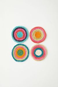 Premium Quality Embroidery <b>Beaded</b> <b>Coaster</b> with Detailed Handmade Work for Elegant Home Dining and Table Decoration - Product Image 6