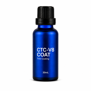 CTC-V8 Weather Resistance <b>Plastic</b> Restorer Ceramic Coating 30ml with 20000 Scrub Cycles for Auto <b>Rubber</b> Seals & Car Trim Restore - Product Image 1