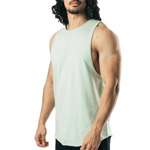 <b>Men</b> Premium Muscle Fit Tank Top Cotton Blend Custom Gym Workout Sleeveless Sportswear - Product Image 1