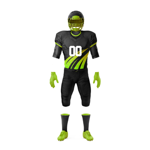 Uniforme de fútbol americano sublimado al por mayor para hombre, logotipo personalizado, transpirable, de secado rápido, conjunto deportivo de élite para partidos, al por mayor - Product Image 6
