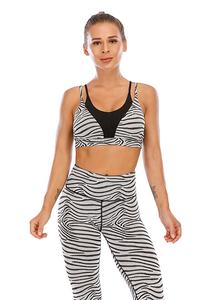 Custom Designed Seamless Yoga Bra Set and Workout <b>Leggings</b> Casual Style Solid <b>Pattern</b> Knitted Fabric Yoga Pants - Product Image 2