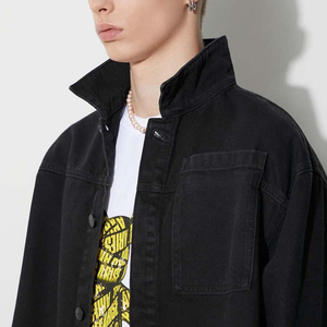 2026 Men's High Quality <b>Custom</b> Winter <b>Denim</b> <b>Jacket</b> 100% Cotton Breathable Windproof Eco-Friendly Casual Style Men's <b>Jacket</b> - Product Image 3