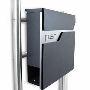 Premium OEM ODM Modern Vertical Hanging Wall-mounted Mailbox Vietnam Outdoor Decoration Extra <b>Large</b> Letterbox Matte Powder <b>Box</b> - Product Image 1