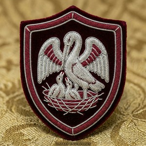 Parche Bordado Personalizado de Alambre de Oro Hecho a Mano para Uniforme, Insignia de Maestros de la Confraternidad Real del Consejo Masónico, Regalia Fraternal Especial - Product Image 2