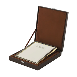 Luxury metal picture frame polished finish sturdy construction elegant design perfect for displaying special memories - Product Image 3