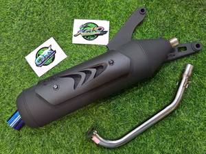 Système d'échappement sport KAO Racing pour MIO 125 en acier inoxydable - Product Image 1