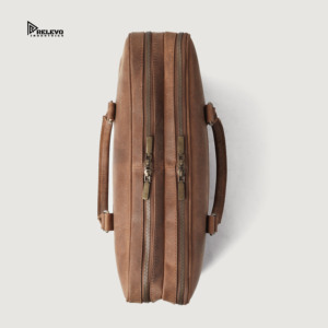 Sac de voyage en cuir véritable avec logo personnalisé, faible MOQ, sac de luxe pour homme, sac de week-end grande capacité, sac fourre-tout à étiquette privée - Product Image 4