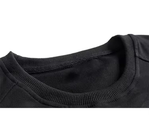 เสื้อสเวตเชิ้ตคอกลมพิมพ์ลายพรางสไตล์คัสตอมขายดี แขนยาว ชายเสื้อแบบริบ ทรงโอเวอร์ไซส์ - Product Image 5