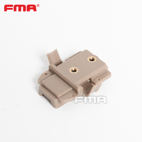 Système de casque FMA FAST SF Carbon D40, adaptateur de rail de fixation inférieure X300 en nylon léger pour lampe tactique, accessoires TB425, vente chaude