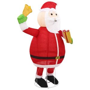 6 ft Luxury Fabric LED <b>Christmas</b> Santa Claus <b>Figure</b> Decorative <b>Christmas</b> Figurine & Toy - Product Image 4