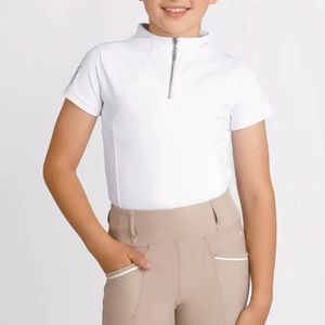 Vêtements de base pour l'équitation pour enfants, tissu extensible doux, confortable pour l'entraînement, vêtements de base pour l'équitation personnalisés - Product Image 1