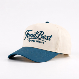 Gorra de béisbol deportiva con logo bordado en 3D, estructurada, de verano, al por mayor, resistente a los rayos UV, de 5 paneles, ajustable, 100% común - Product Image 2