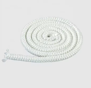 Cuerda Redonda de Fibra Cerámica Refractaria de Alta Calidad, Cuerda de Sellado de Fibra de Vidrio para Estufas de Leña - Product Image 1