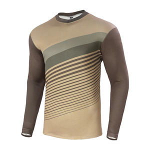 Maillot de VTT de haute qualité, respirant, anti-transpiration, vêtements de cyclisme pour l'été, OEM ODM, maillot de VTT - Product Image 1