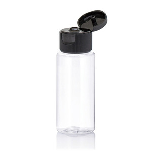 Silk Screen Printing <b>Cap</b>/Pump/Sprayer Sealing Custom Colors PET <b>Plastic</b> 50ml Cylinder Bottle Cosmetic Packaging Food Grade - Product Image 3