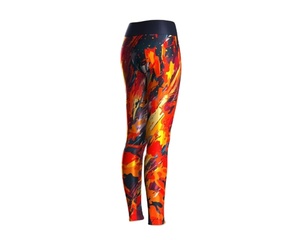 Custom Wholesale Sublimation Printed Yoga Pants Athletic Fitness Leggings for <b>Women</b> Running Workout & Yoga <b>Tights</b> - Product Image 4