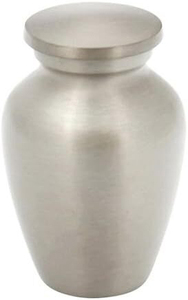 Decorative Stainless Steel Modern Eco-Friendly Pet Cremation Urns for <b>Dog</b> <b>Ashes</b> Small Funeral Supplies Wholesale - Product Image 3
