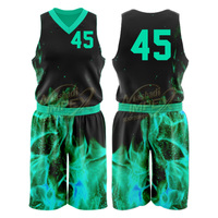 Kit d'équipe de basketball personnalisé en usine |   Sac à dos uniforme, bandeau et manchons de compression