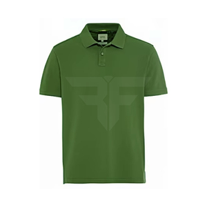 Chemise de golf décontractée pour homme, col à revers, manches courtes, en coton et élasthanne, coupe ajustée, brodée, idéale pour l'été – Fournisseur d'usine de Guangzhou - Product Image 1