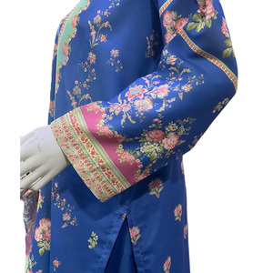 Nuevo Diseño de Salwar Kameez Bordado para Mujer, Transpirable, Conjunto de 3 Piezas para Verano, Moda Pakistaní, Ropa para Invitadas de Boda - Product Image 5
