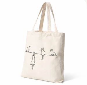 Premium Plain <b>Natural</b> Custom Eco-friendly Recycled Cotton Canvas <b>bag</b> Reusable Shopping Tote <b>Bag</b> for Outdoor Use - Product Image 3