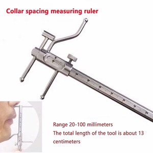 Calibrador Óseo Quirúrgico Ergonómico Castroviejo para Medir Distancia Vertical, 40mm x 7mm x 128mm, Plateado, Manual - Product Image 5