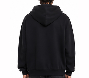 Sweat-shirt à capuche en coton premium pour homme, de luxe, blanc, taille XL, style décontracté urbain, à porter tous les jours, streetwear - Product Image 2